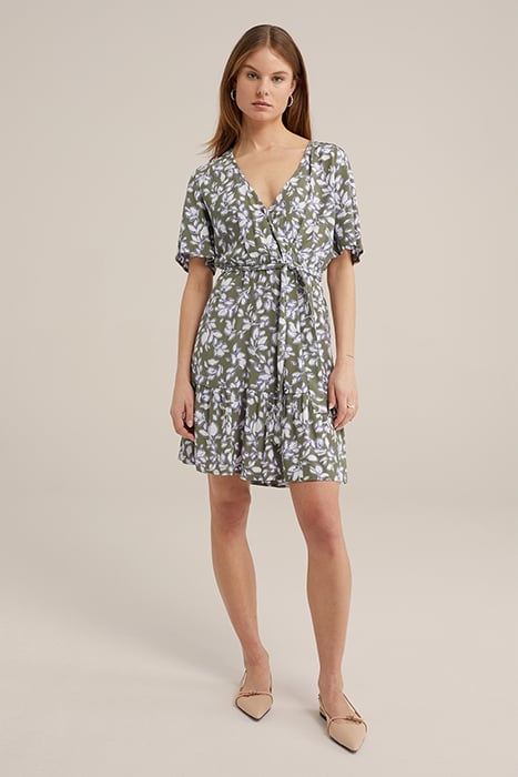 DRESS SHORT OLIVE GREEN 1