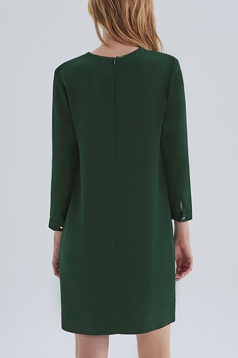 GREEN DRESS WITH METAL CHAIN ON FRONT TREE 2