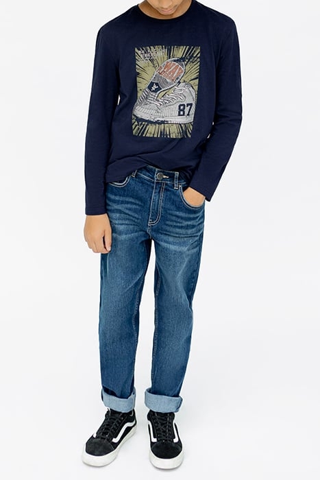 BOYS’ NAVY TRAINERS’ IMAGE T-SHIRT NAVY 2