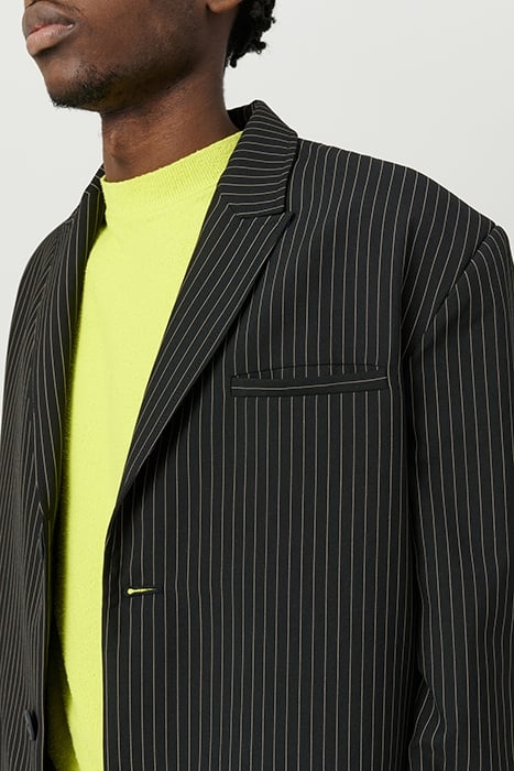 TROY COAT BLACK PINSTRIPE 7