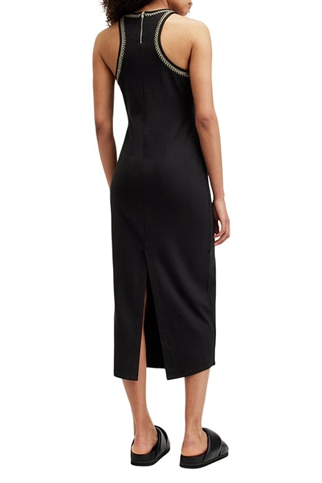 CASSIDY EMB DRESS BLACK 2