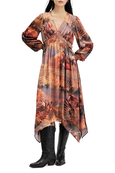 ESTELLE COLCA DRESS CANYON PURPLE 1