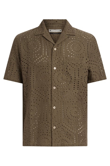 PUEBLO SS SHIRT ASH KHAKI GREEN 3