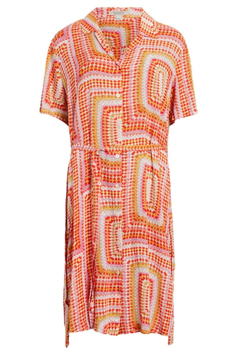 ATHEA LUISA DRESS BLOOD ORANGE 4