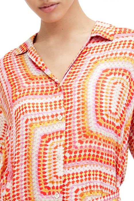 ATHEA LUISA DRESS BLOOD ORANGE 5