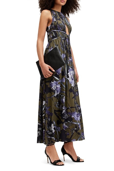 KAYA BATU DRESS DEEP KHAKI GREEN 4