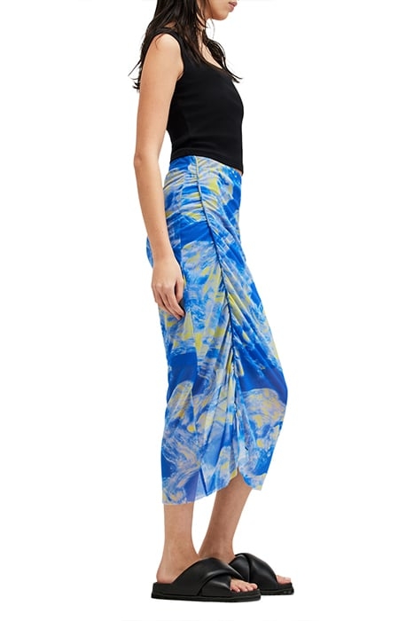 NORA INSPIRAL SKIRT ELECTRIC BLUE 6