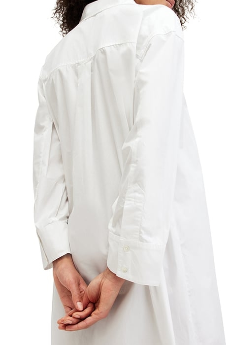 IMOGEN SHIRT DRESS CHALK WHITE 6
