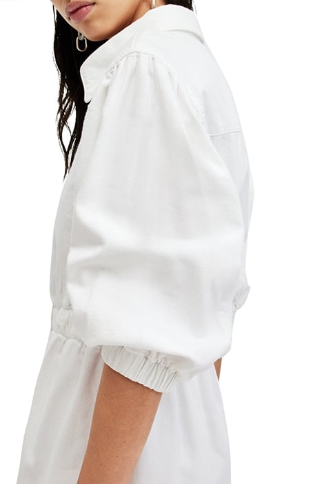 OSA DENIM DRESS CHALK WHITE 6