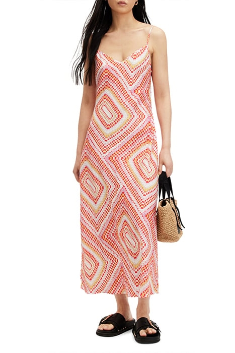 BRYONY LUISA DRESS BLOOD ORANGE 4