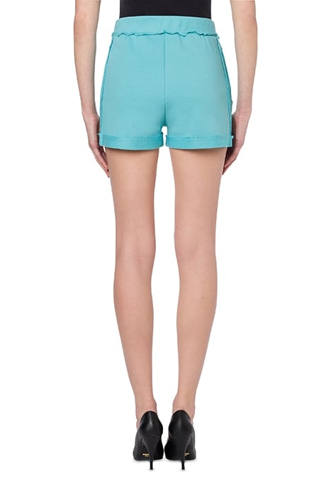 INSIDE OUT TEDDY BEAR FLEECE SHORTS BLUE 2