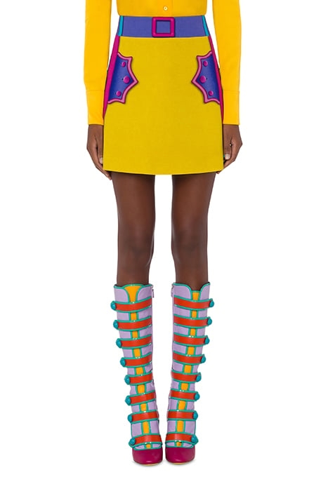 TROMPE L'ŒIL CADY MINISKIRT MULTICOLOR 1