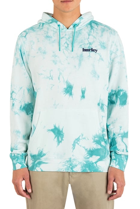 LOWERS LIGHTENING TIEDYE FLC PO HOODIE WVE RNER 1