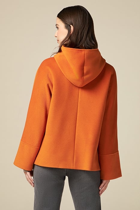 CAPE WITH HOOD ORANGE 2
