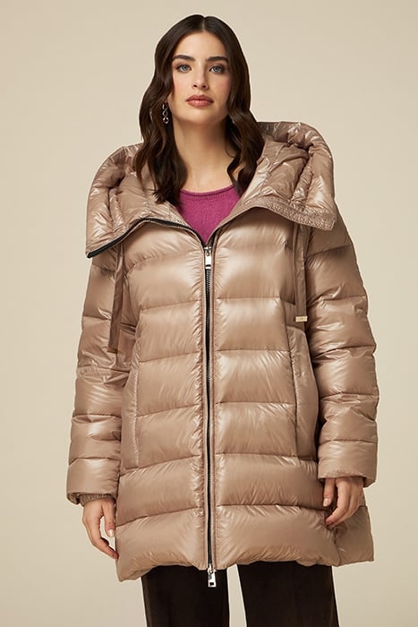 Genuine down midi jacket 1