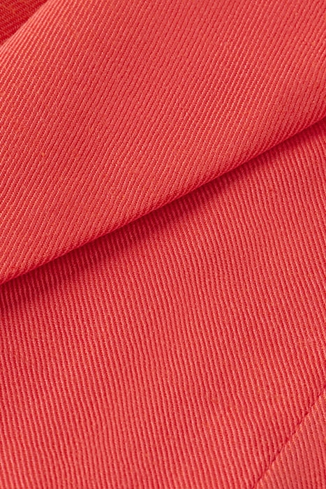 BOXY UNLINED SINGLE BREASTED BLAZER FIERY ROSE 3