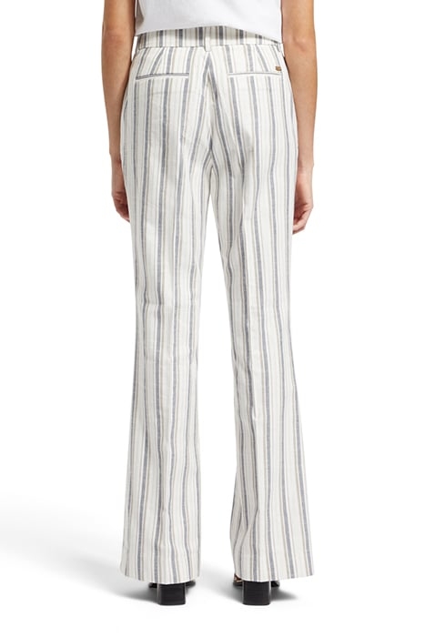 VIOLET LUREX LINEN BLEND PANT LUREX LINEN STRIPE 2