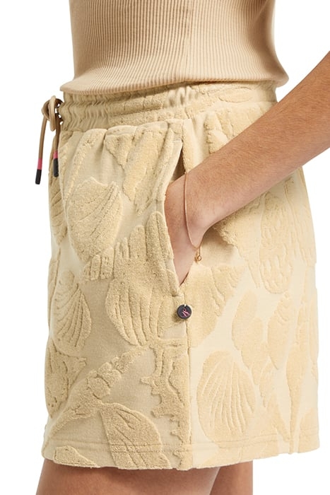 JACQUARD TOWELING SHORTS MOCCA 6