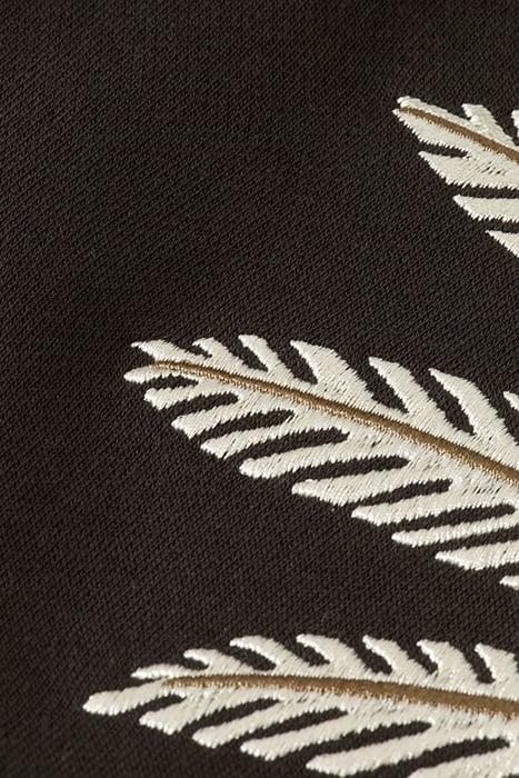 EMBROIDERED SWEATSHIRT EVENING BLACK 3