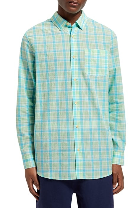 NEON CHECK SHIRT NEON LIME CHECK 1