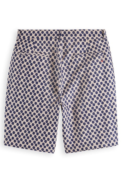 DRIFT- PRINTED LIGHTWEIGHT COT POLKA NAVY BLUE 5