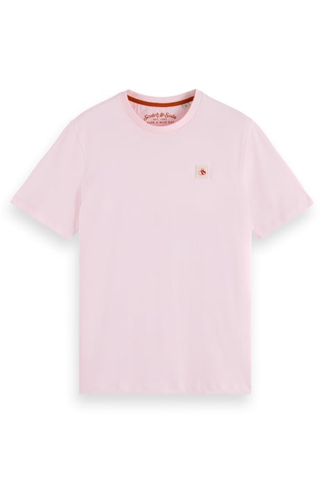 ESSENTIAL LOGO BADGE T-SHIRT SEA FLOWER 1