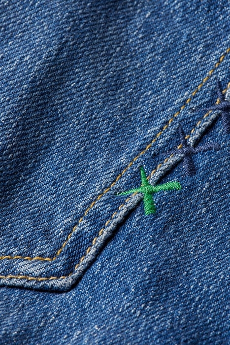 THE DROP REGULAR TAPER JEANS DEEP BLUE 3