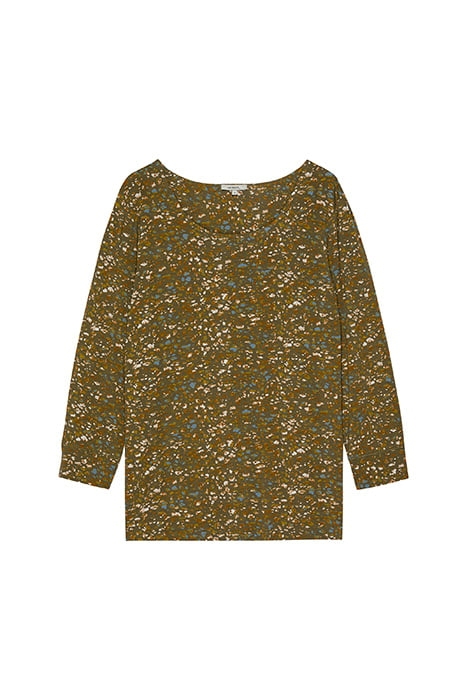 T-SHIRT LONG SLEEVES 21102033 MILITARY OLIVE 1