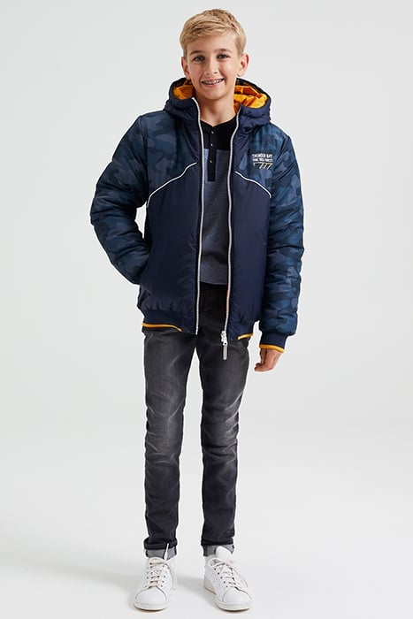 JACKET REVERSIBLE BOMBER DARK BLUE 2