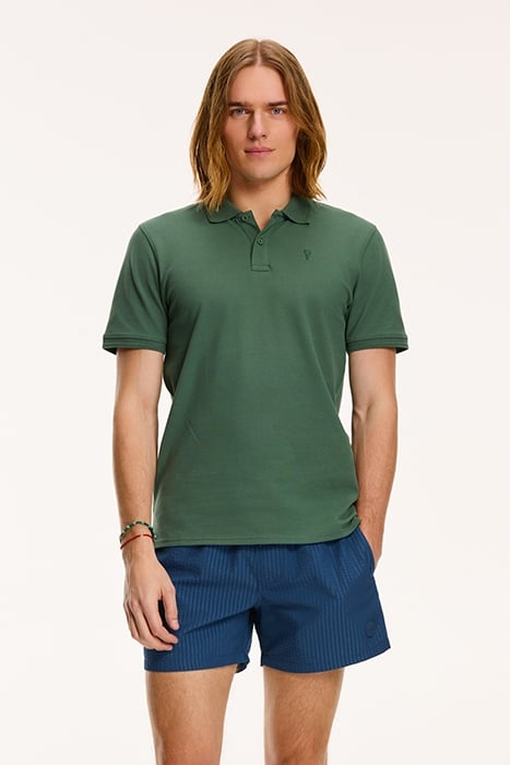 JUSTIN POLO CILANTRO GREEN 1