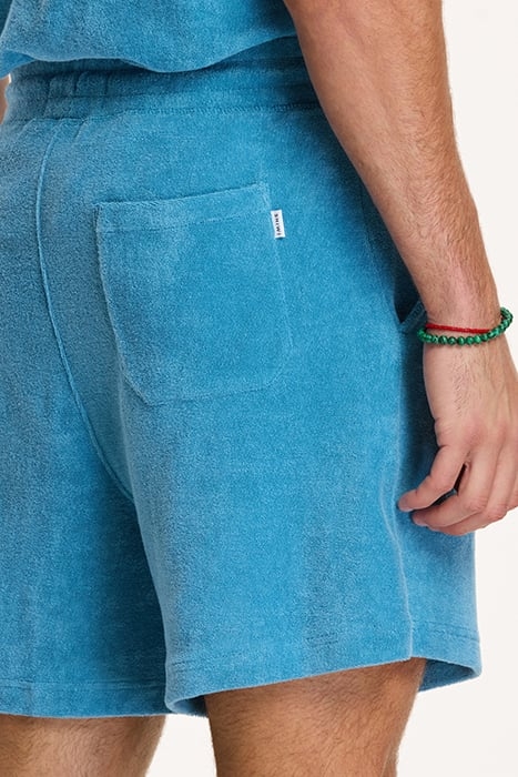 EVAN TOWELING SHORTS CANADIAN BLUE 7