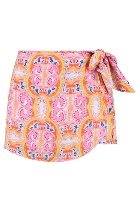 GIOIA SKORT MYKONOS PAISLEY ORANGE MYKONOS PAISLEY 4