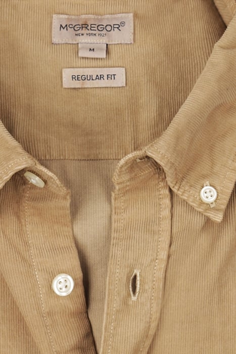 CORDUROY SHIRT GMD SAND 4