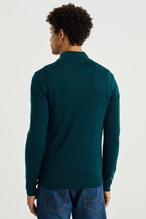 PULLOVER DARK GREEN 2