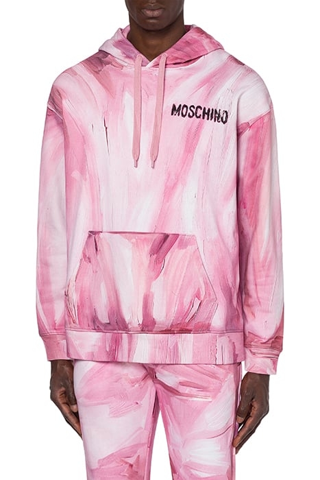 PAINTING HOODIE PINK 1