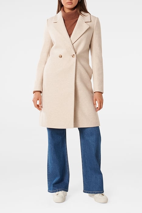 SHELLEY DOUBLE BREASTED COATIGAN SOFT OATMEAL 1