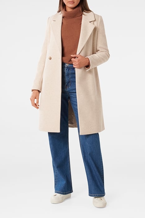 SHELLEY DOUBLE BREASTED COATIGAN SOFT OATMEAL 5