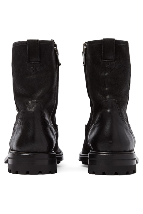 ESSEX SHEARLING ZIP BOOT MINERAL BLK 2