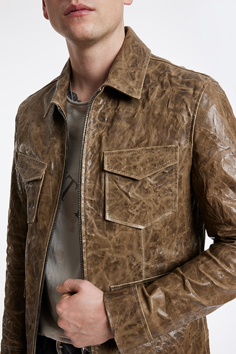 ZIP CLOSURE JACKET WITH MULTI FLAP POCKE CAPER 2