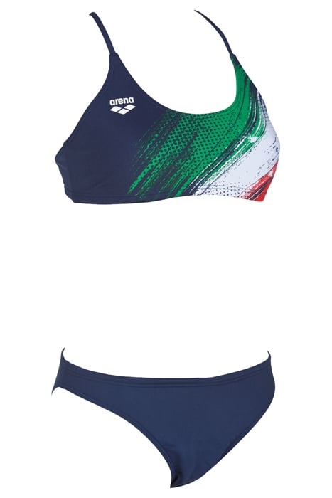 W ITALY FIN TWO PIECES NAVY-ROYAL 4