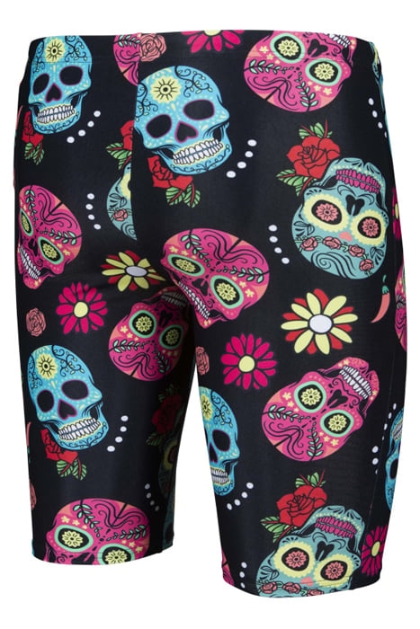 M CRAZY SKULLS CARNIVAL JAMMER BLACK MULTI 5