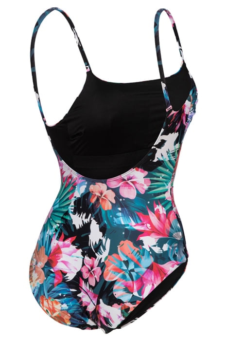 WOMEN'S ARENA SWIMSUIT U BACK ALLOVER GALAPAGOS MULTI 7