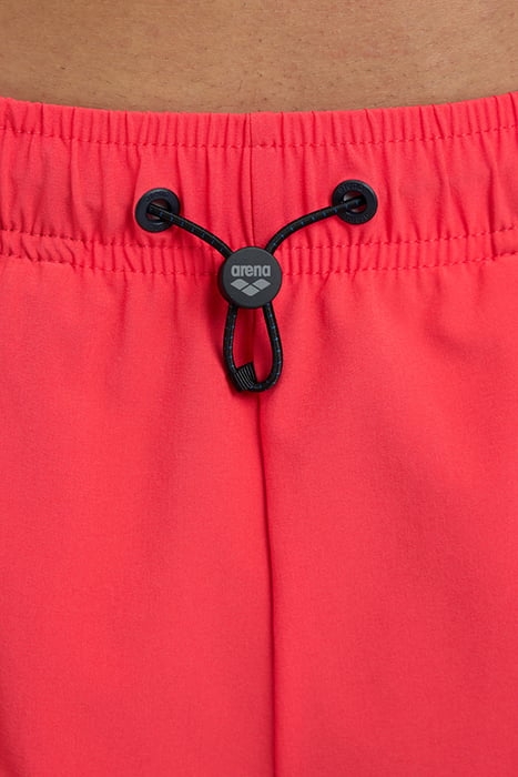 MEN'S ARENA EVO BEACH SHORT SOLID FLUO RED 6