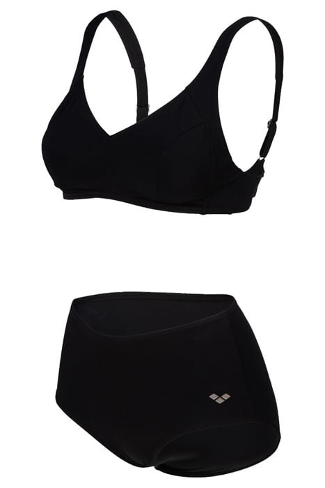 WOMEN'S BODYLIFT SWIMSUIT MANUELA TWO PI BLACK 6