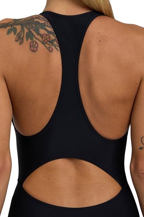 WOMEN'S ARENA GRAPHIC SWIMSUIT Y BACK BLACK 8