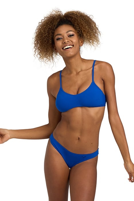 WOMEN'S ARENA SOLID BIKINI BANDEAU ROYAL 1
