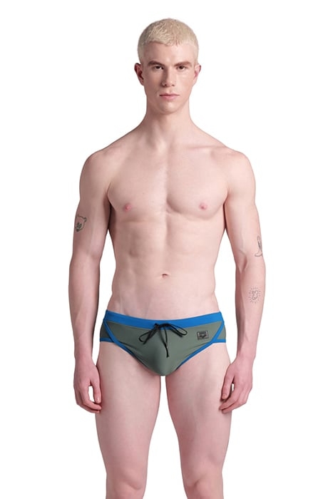 MEN'S ARENA CLASSIC SWIM BRIEF SAGE-BLUE COSMO 1