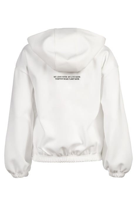 WOMEN'S HOODED SWEAT MPH WHITE 5