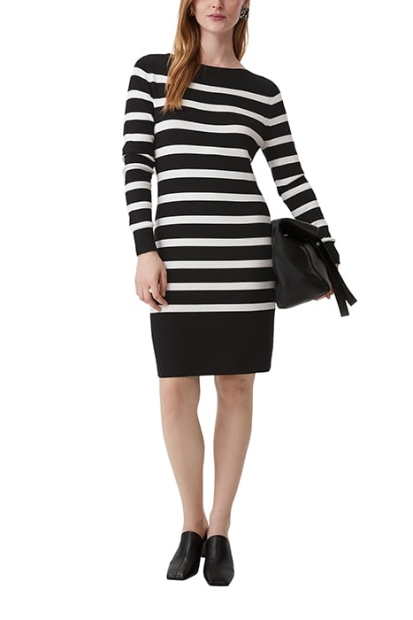 COMMA DRESSES GREY/BLACK 4