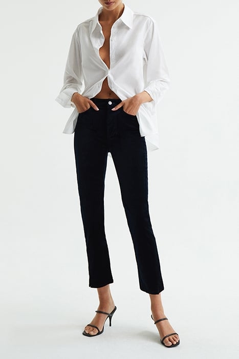 CINDY-TWISTED STRAIGHT PANTS NAVY 3
